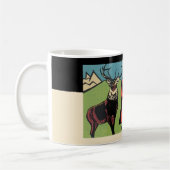 Jackson Hole WY Wildlife-Tasse Kaffeetasse (Links)