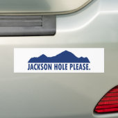 Jackson Hole Wyoming Bitte Autoaufkleber (Auf Auto)