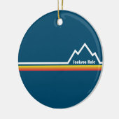 Jackson Hole Wyoming Keramik Ornament (Links)