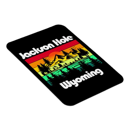 Jackson Hole Wyoming Magnet (Rechte Seite)