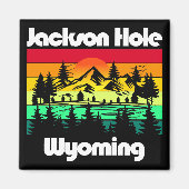 Jackson Hole Wyoming Magnet (Vorne)