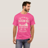 Jackson Hole Wyoming Nature Ski Wandern im Freien T-Shirt (Vorne ganz)