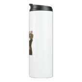 Jackson Hole Wyoming Peace Bar Thermosbecher (Nach rechts gedreht)