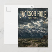 Jackson Hole Wyoming Postkarte (Vorne/Hinten)