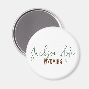 Jackson Hole, Wyoming Reise-Souvenir Magnet