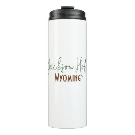 Jackson Hole, Wyoming Reise-Souvenir Thermosbecher