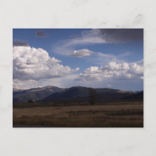 Jackson Hole Wyoming Series Postkarte