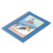 Jackson Hole, Wyoming Skier und Tram Notizblock (Linke Seite)