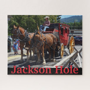 Jackson Hole Wyoming Stagecoach Puzzle
