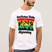 Jackson Hole Wyoming T-Shirt (Vorderseite)