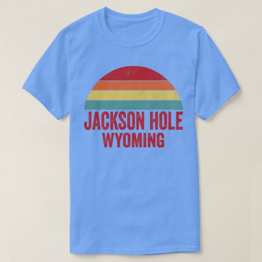 Jackson Hole Wyoming T-Shirt (Design vorne)