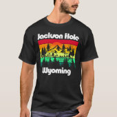 Jackson Hole Wyoming T-Shirt (Vorderseite)