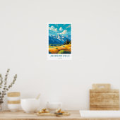 Jackson Hole Wyoming Travel Print Poster (Küche)