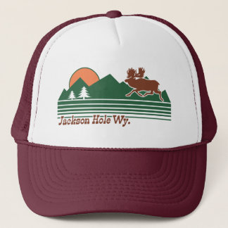 Jackson Hole Wyoming Truckerkappe