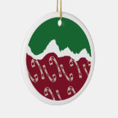 Jackson- Holeweihnachten Keramik Ornament (Rechts)