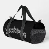 Jackson Jungenname, Duffle Bag (Rechte Ecke)