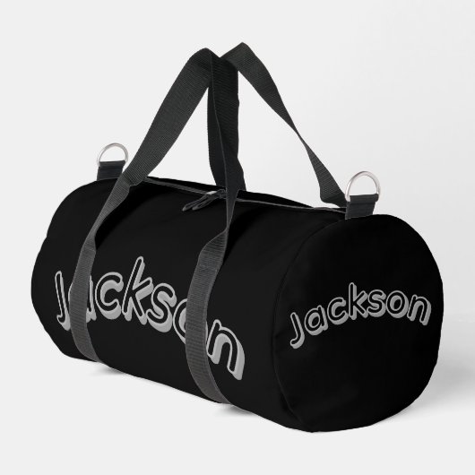Jackson Jungenname, Duffle Bag (Linke Seite)