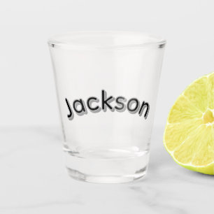 Jackson Jungenname, Schnapsglas