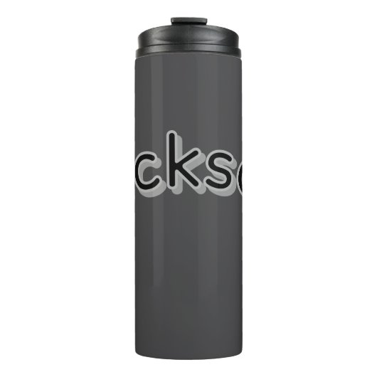 Jackson Jungenname, Thermosbecher (Vorderseite)