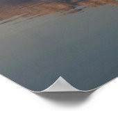 Jackson Lake Dam Reflection in Grand Teton Park Poster (Ecke)