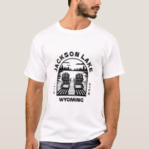 Jackson Lake Wyoming Outdoor Vintage 2 T-Shirt