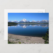 Jackson Lake, Wyoming Postcard Postkarte (Vorne/Hinten)