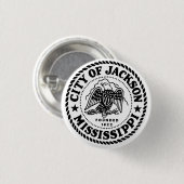 Jackson Mississippi Button (Vorne & Hinten)