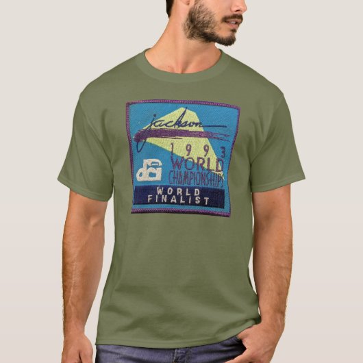 Jackson Mississippi Finals Patch 1993 T-Shirt (Vorderseite)