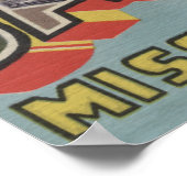 Jackson, Mississippi - Große Buchstabenszenen Poster (Ecke)