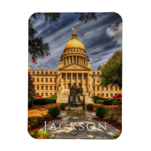 Jackson, Mississippi-Hauptstadt Magnet