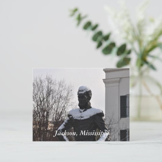 Jackson, Mississippi Postkarte (Stehend Vorderseite)