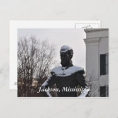 Jackson, Mississippi Postkarte (Vorne/Hinten)