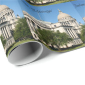 Jackson, MS Geschenkpapier (Rolleneckpunkt)