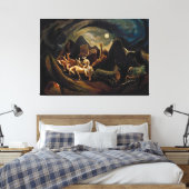 jackson pollock art leinwanddruck (Insitu (Schlafzimmer))