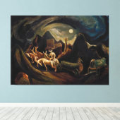 jackson pollock art leinwanddruck (Insitu (Holzboden))