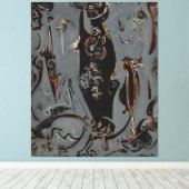 jackson pollock art leinwanddruck (Insitu (Holzboden))