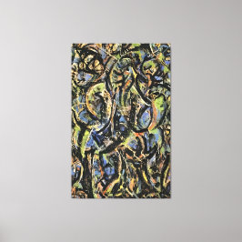 jackson pollock art style leinwanddruck
