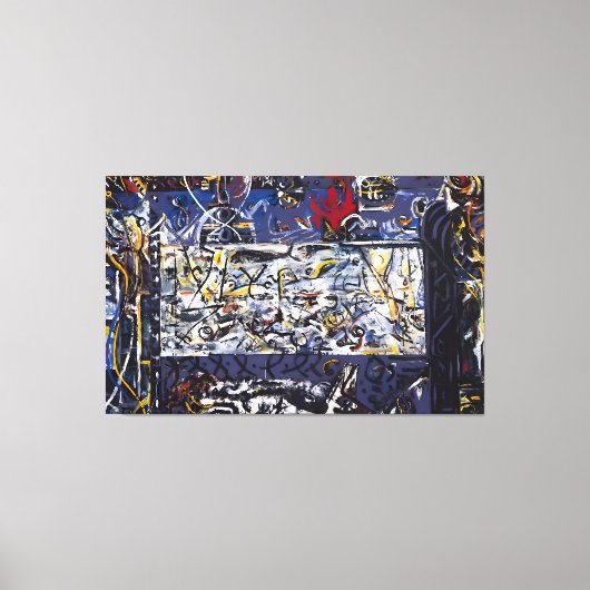 jackson pollock art style leinwanddruck (Vorderseite)