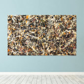 jackson pollock painting leinwanddruck (Insitu (Holzboden))