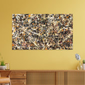 jackson pollock painting leinwanddruck (Insitu (Wohnzimmer))