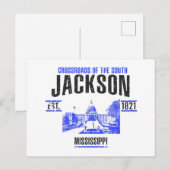 Jackson Postkarte (Vorne/Hinten)