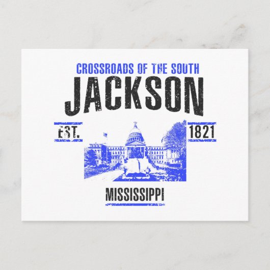 Jackson Postkarte (Vorderseite)