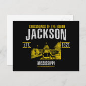Jackson Postkarte (Vorne/Hinten)