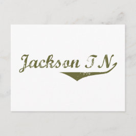 Jackson Revolution auf Shirts Postkarte