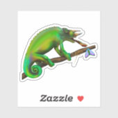 Jackson’s Chameleon Aiming  Aufkleber (Blatt)