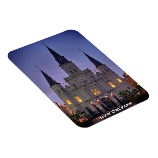 Jackson Square, New Orleans, Kathedrale Magnet (Rechte Seite)