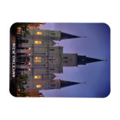 Jackson Square, New Orleans, Kathedrale Magnet (Horizontal)