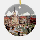 Jackson Square New Orleans Keramikornament (Vorne)