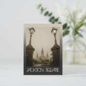 Jackson Square, New Orleans, LA Postkarte (Stehend Vorderseite)