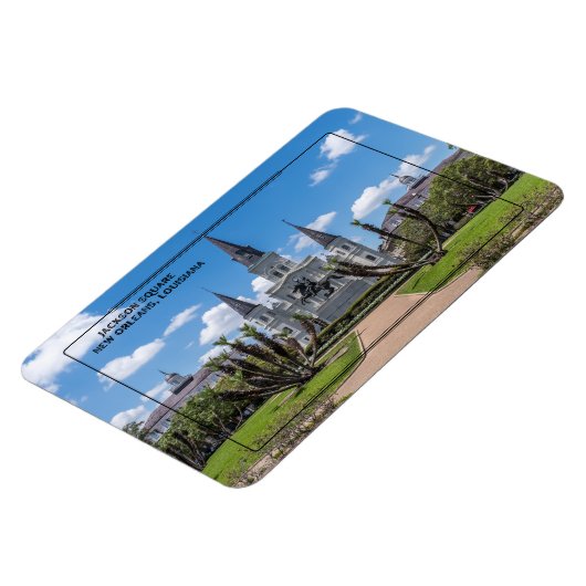 Jackson Square New Orleans Magnet (Linke Seite)